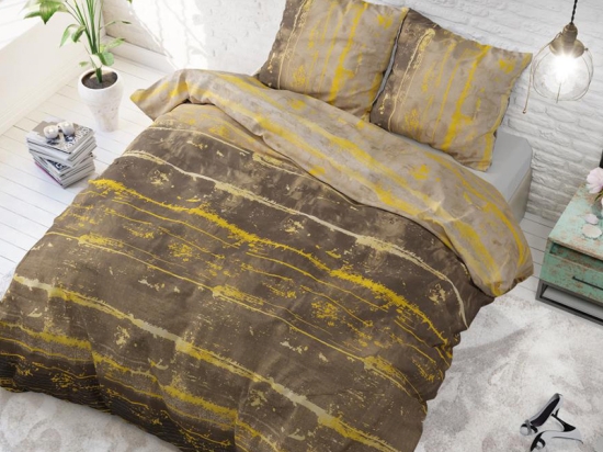 Sleeptime dekbedovertrek Scratchy Brown