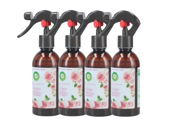AirWick room spray Spring Rose (4 stuks)